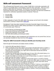 skills-self-assessment-framework